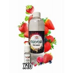 MIXVAP - Fruits Rouges 1L (10 boosters offerts)