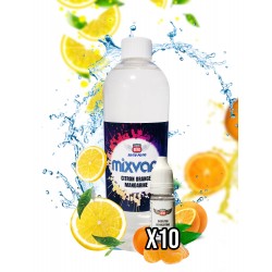 MIXVAP - Citron orange mandarine 1L (10 boosters offerts)